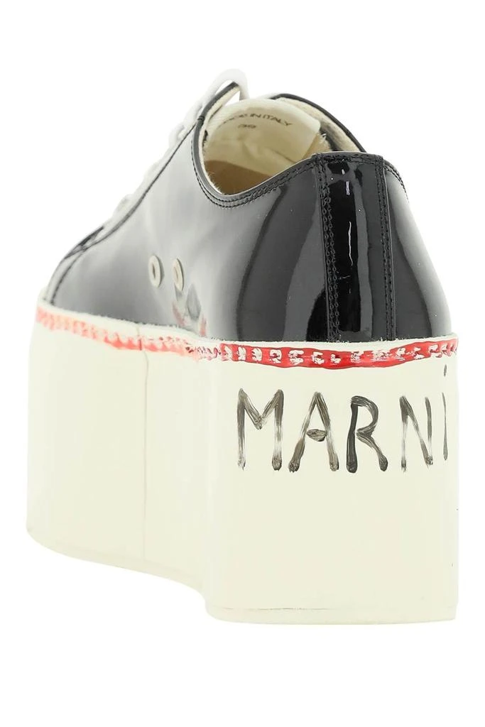 商品Marni|PATENT LEATHER PLATFORM SNEAKERS,价格¥5085,第2张图片详细描述