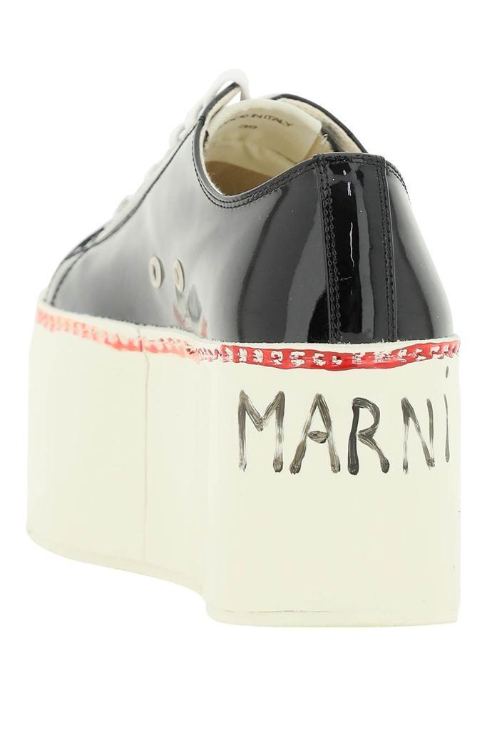 商品Marni|PATENT LEATHER PLATFORM SNEAKERS,价格¥4413,第4张图片详细描述