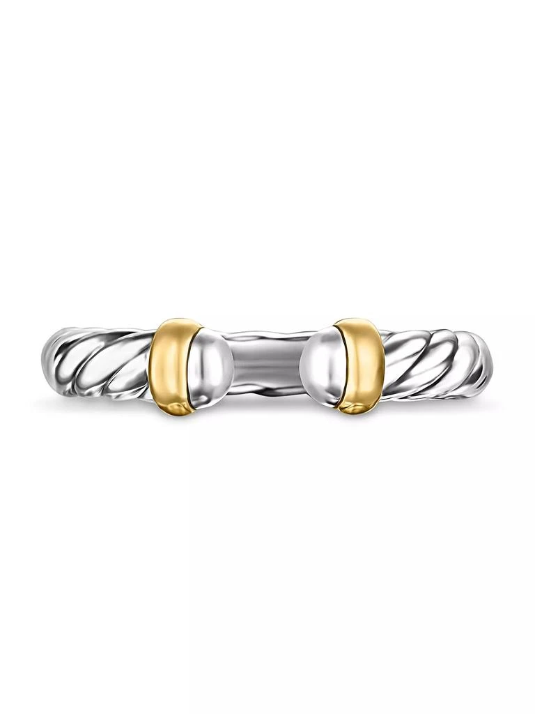 商品David Yurman|Petite Cable Ring in Sterling Silver,价格¥2212,第3张图片详细描述