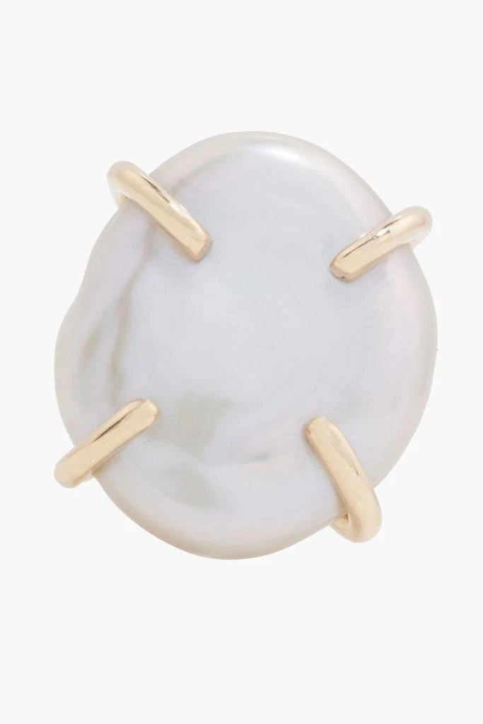 商品MELISSA JOY MANNING|14-karat gold pearl earrings,价格¥2885,第5张图片详细描述