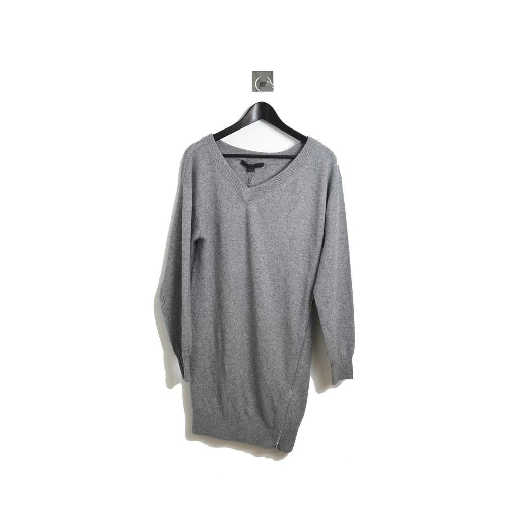 商品Alexander Wang|Alexander Wang Zipper Long Sleeve Top Grey,价格¥2746,第1张图片