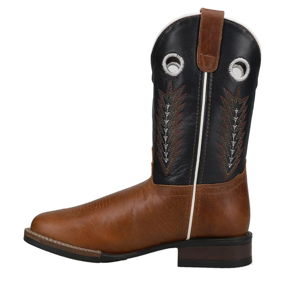 商品Roper|James Square Toe Cowboy Boots (Big Kid),价格¥651,第3张图片详细描述