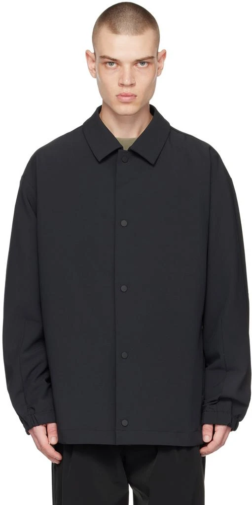 商品DESCENTE|Black Press-Stud Jacket,价格¥1144,第1张图片