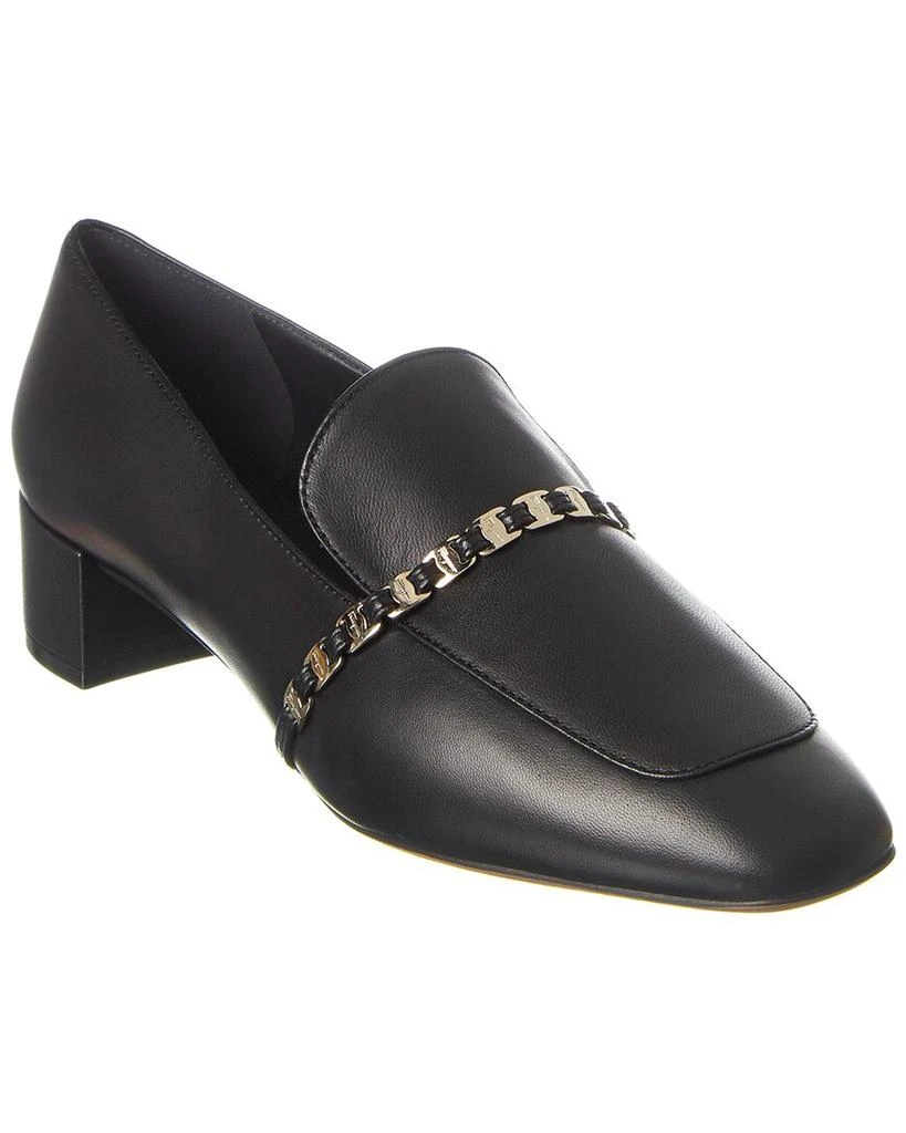 商品Salvatore Ferragamo|Ferragamo Tilos Leather Pump,价格¥2336,第1张图片