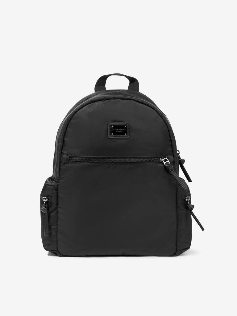 商品Dolce & Gabbana|Kids Branded Backpack in Black,价格¥2300,第1张图片