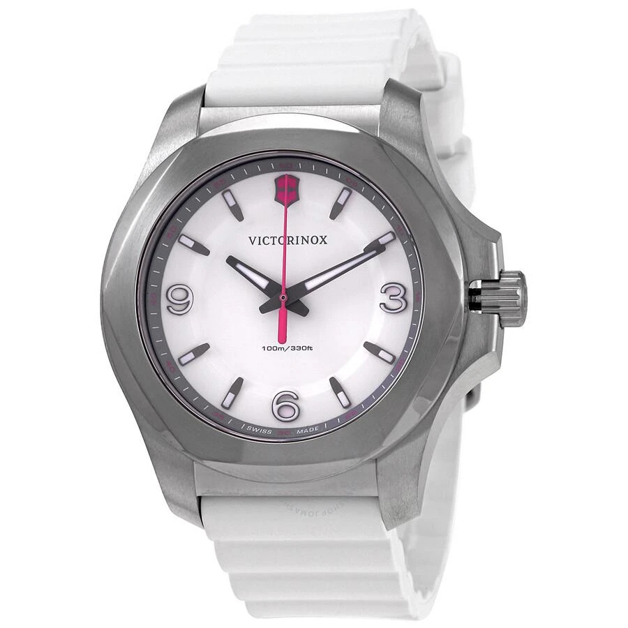 商品Victorinox|I.N.O.X. V Quartz White Dial Ladies Watch 241921,价格¥2793,第1张图片