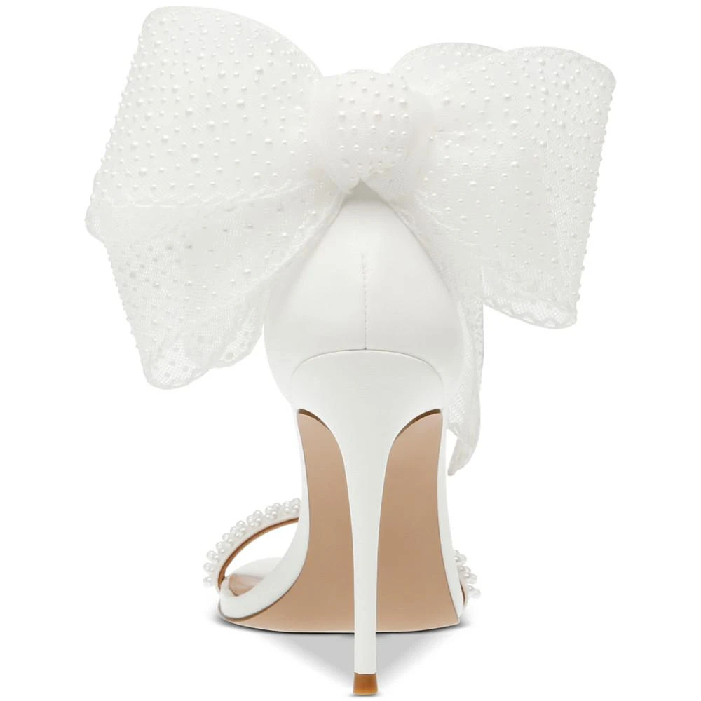 商品Steve Madden|Women's Benni Embellished Bow Dress Sandals,价格¥947,第3张图片详细描述