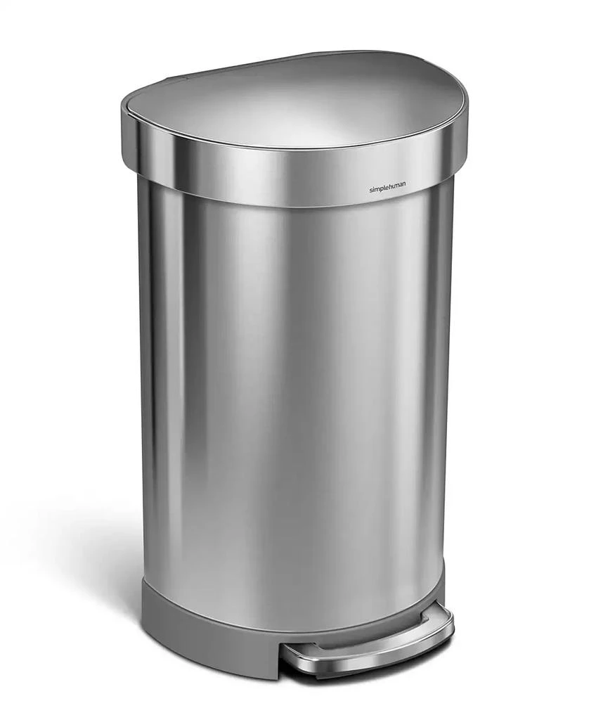 商品simplehuman|45L Semi-Round Trash Can,价格¥769,第1张图片