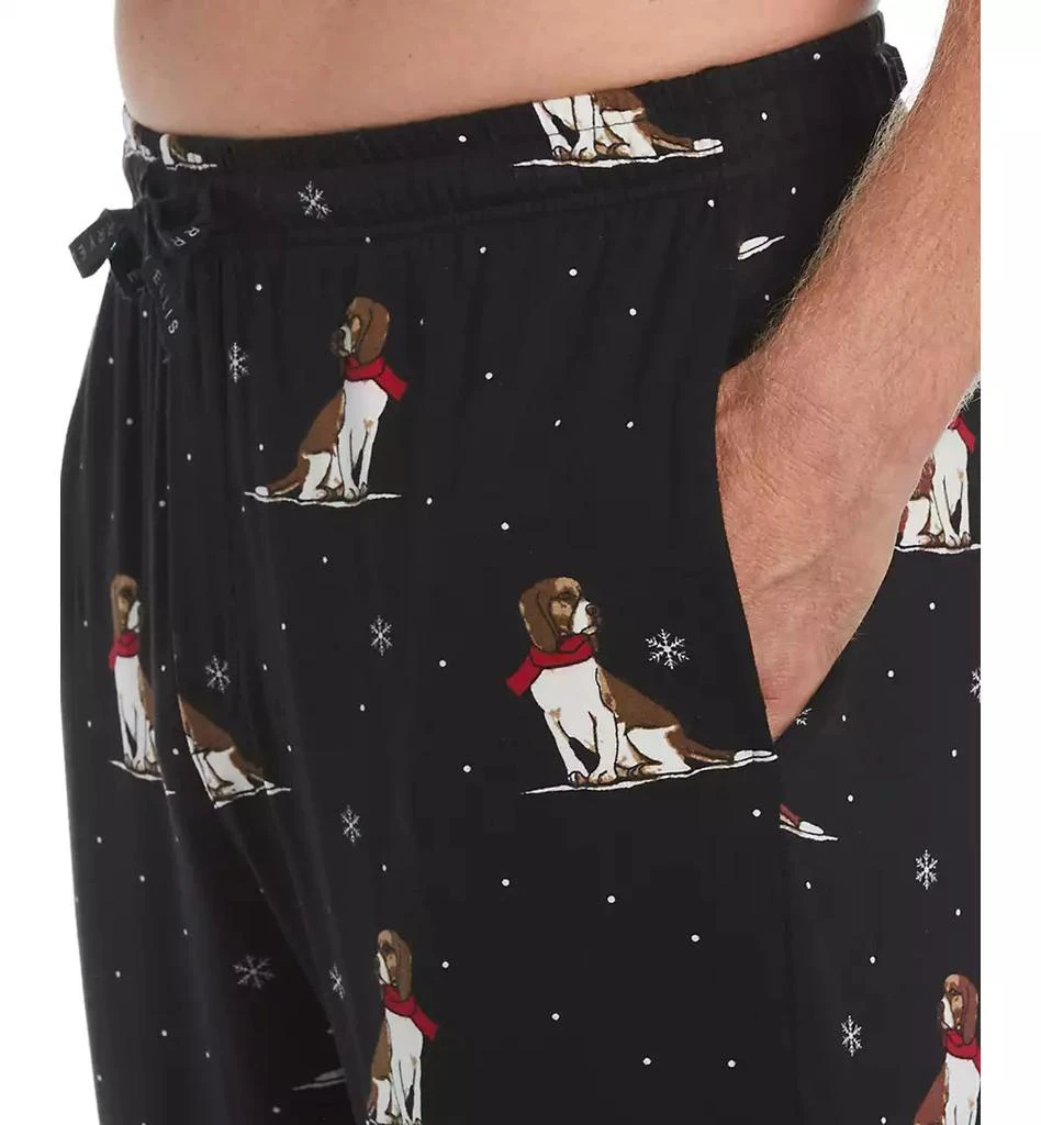 商品Perry Ellis|Men's Deluxe Touch Knit Printed Pajama Pant,价格¥75,第3张图片详细描述