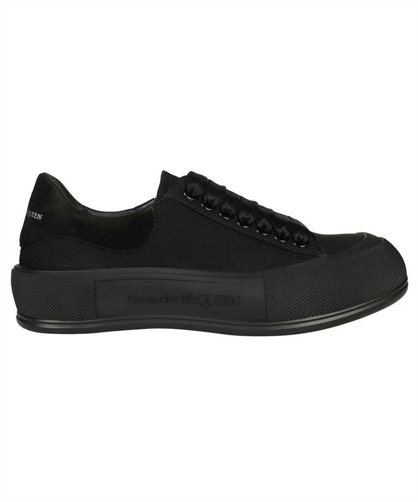 商品Alexander McQueen|Alexander McQueen DECK LACE UP PLIMSOLL Sneakers,价格¥3804,第1张图片