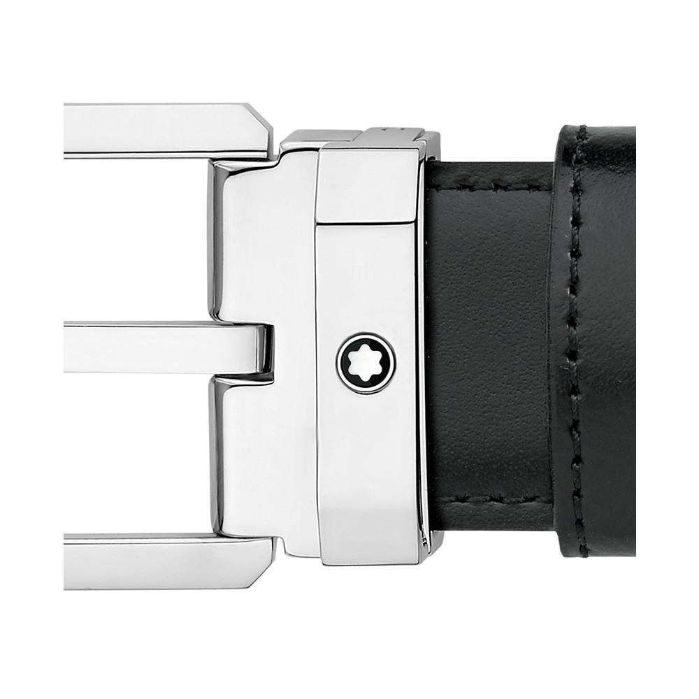 Men's Pin-Buckle Leather Belt商品第3张图片规格展示