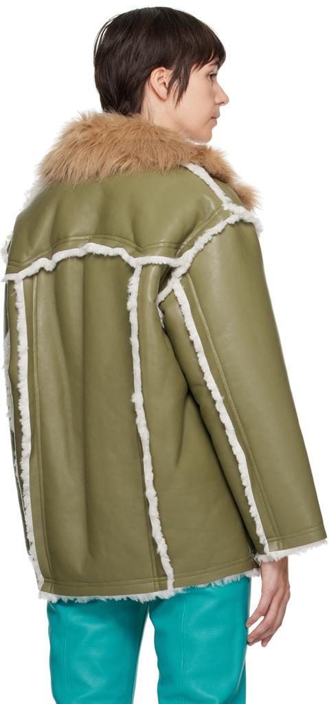 Khaki Angelina Coat商品第3张图片规格展示