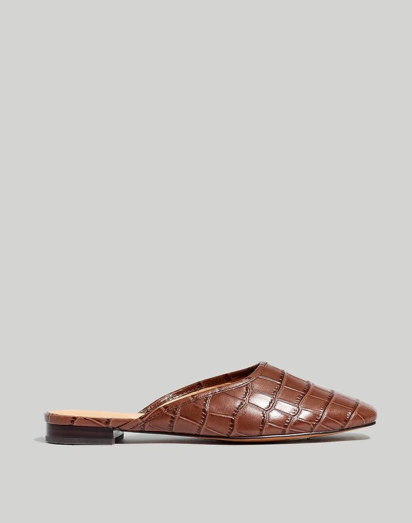 商品Madewell|The Adelia Mule in Croc Embossed Leather,价格¥798,第2张图片详细描述