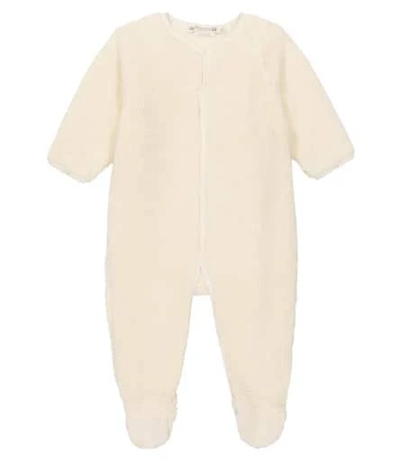 商品Bonpoint|Baby faux fur cotton-blend onesie,价格¥844,第1张图片