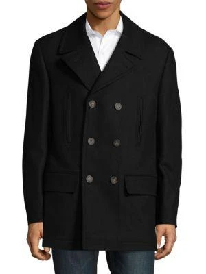 商品Ralph Lauren|Wool-Blend Peacoat,价格¥1279,第1张图片