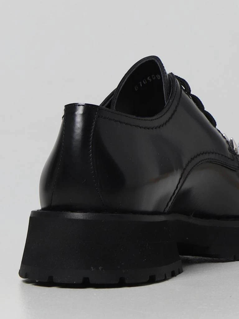 商品Alexander McQueen|Alexander McQueen lace-up leather derby with spikes,价格¥4781,第3张图片详细描述