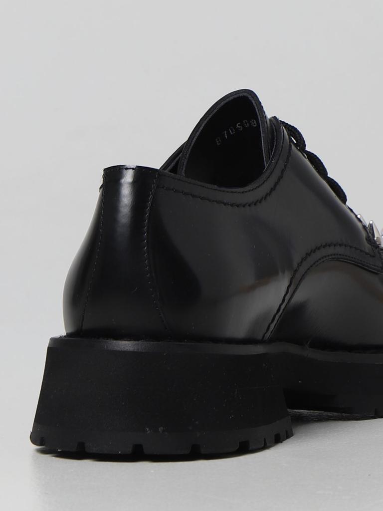 商品Alexander McQueen|Alexander McQueen lace-up leather derby with spikes,价格¥4420,第5张图片详细描述