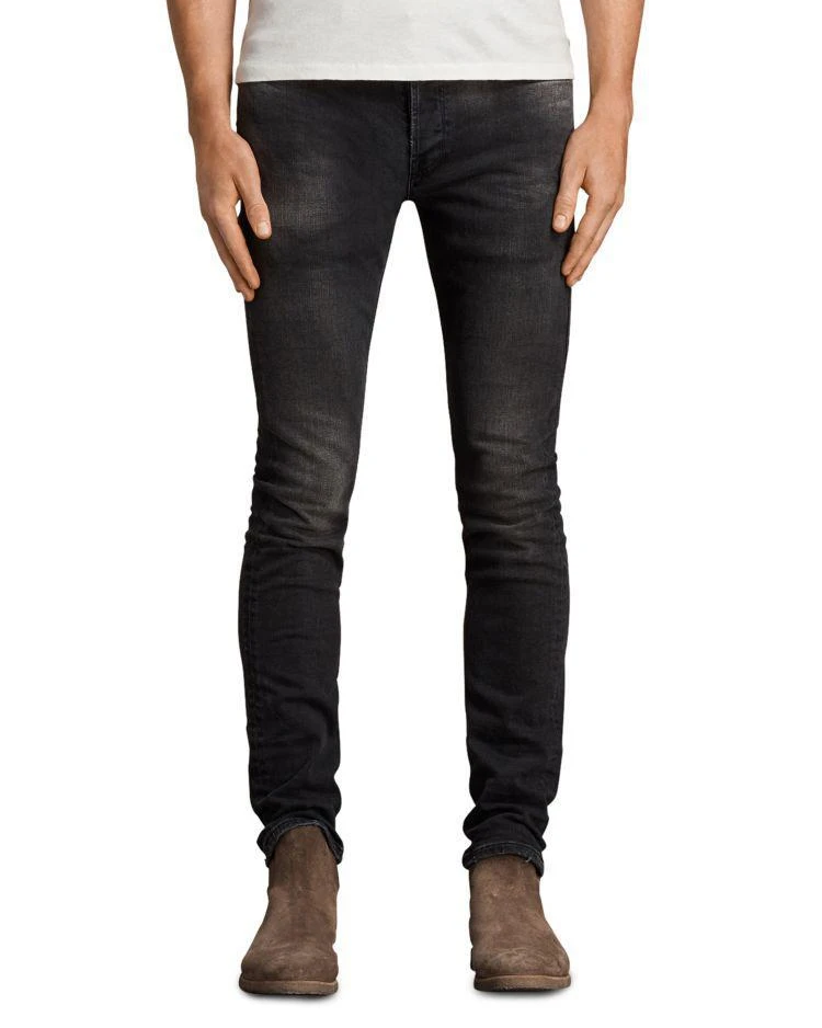 商品ALL SAINTS|Blakley Rex Slim Fit Jeans in Black,价格¥1127,第1张图片