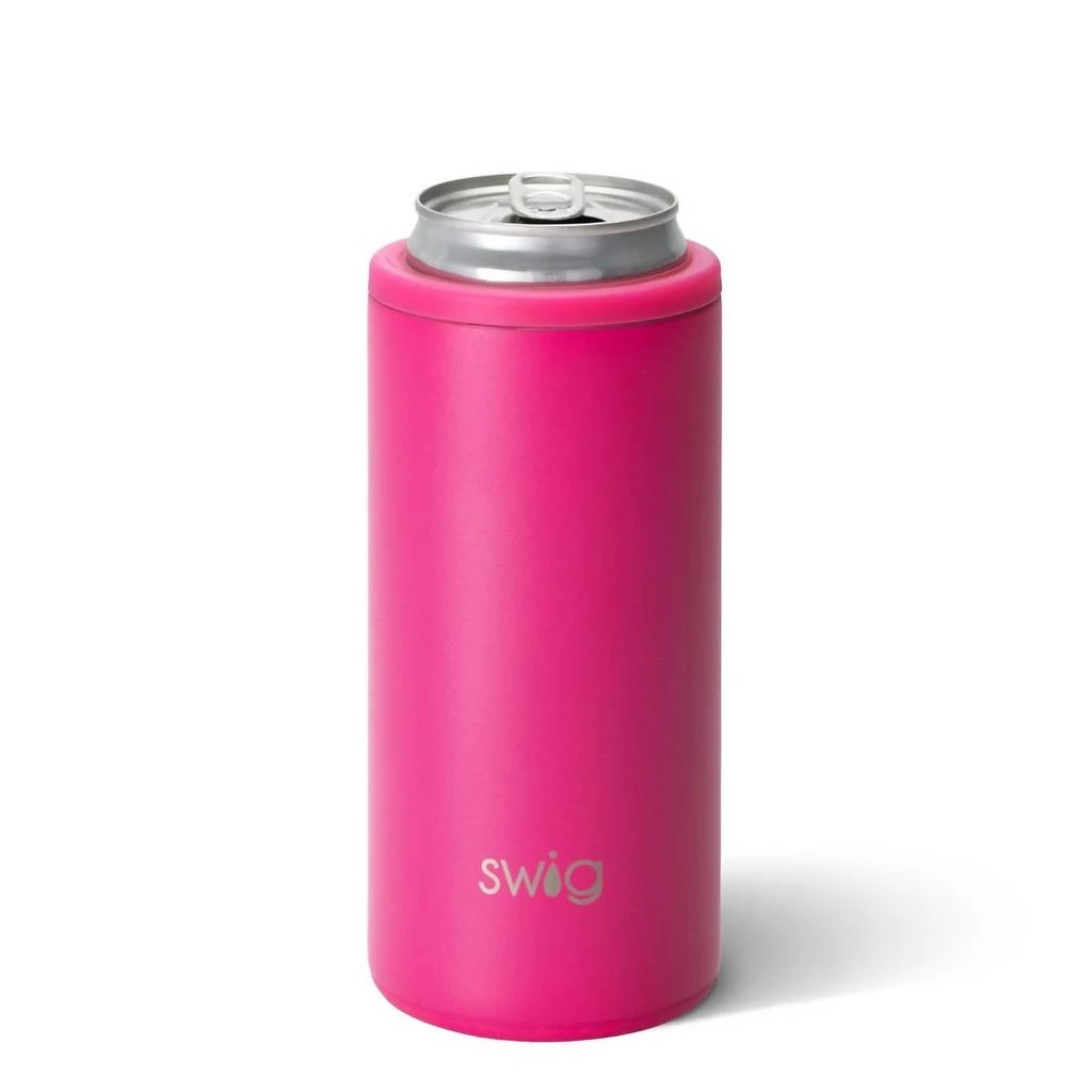 商品swig LIFE|Skinny Can Cooler - 12 Oz In Matte Hot Pink,价格¥226,第1张图片