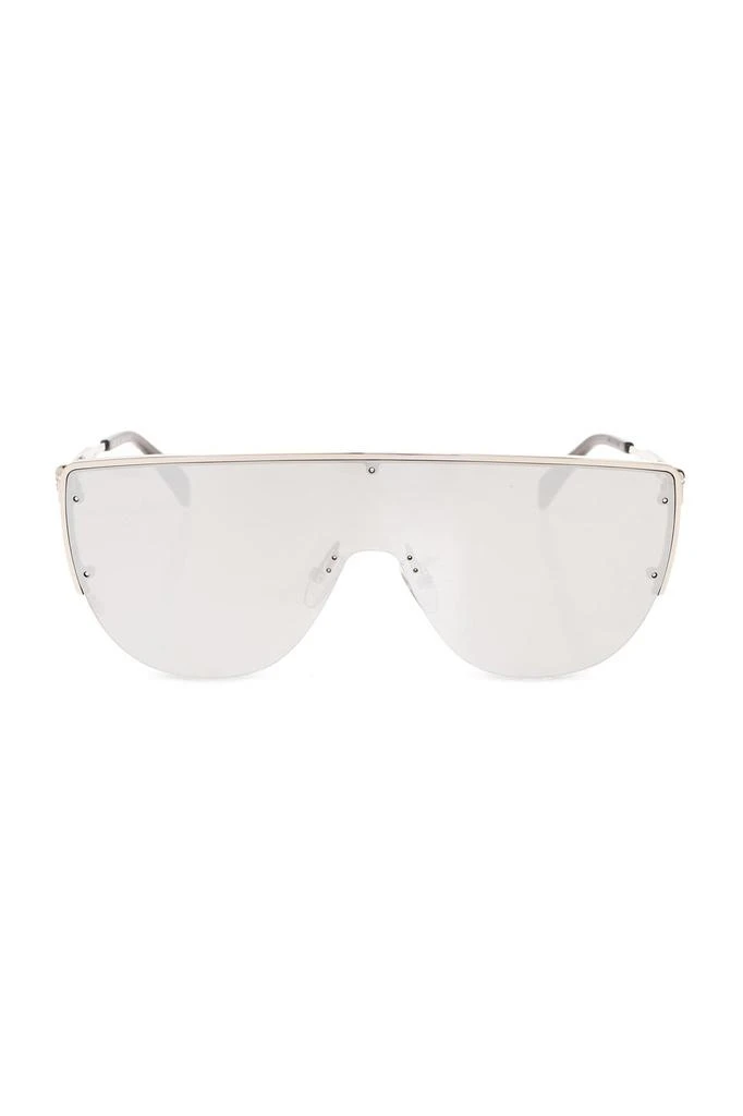 商品Alexander McQueen|Alexander McQueen Eyewear Skull Detailed Sunglasses,价格¥2656,第1张图片