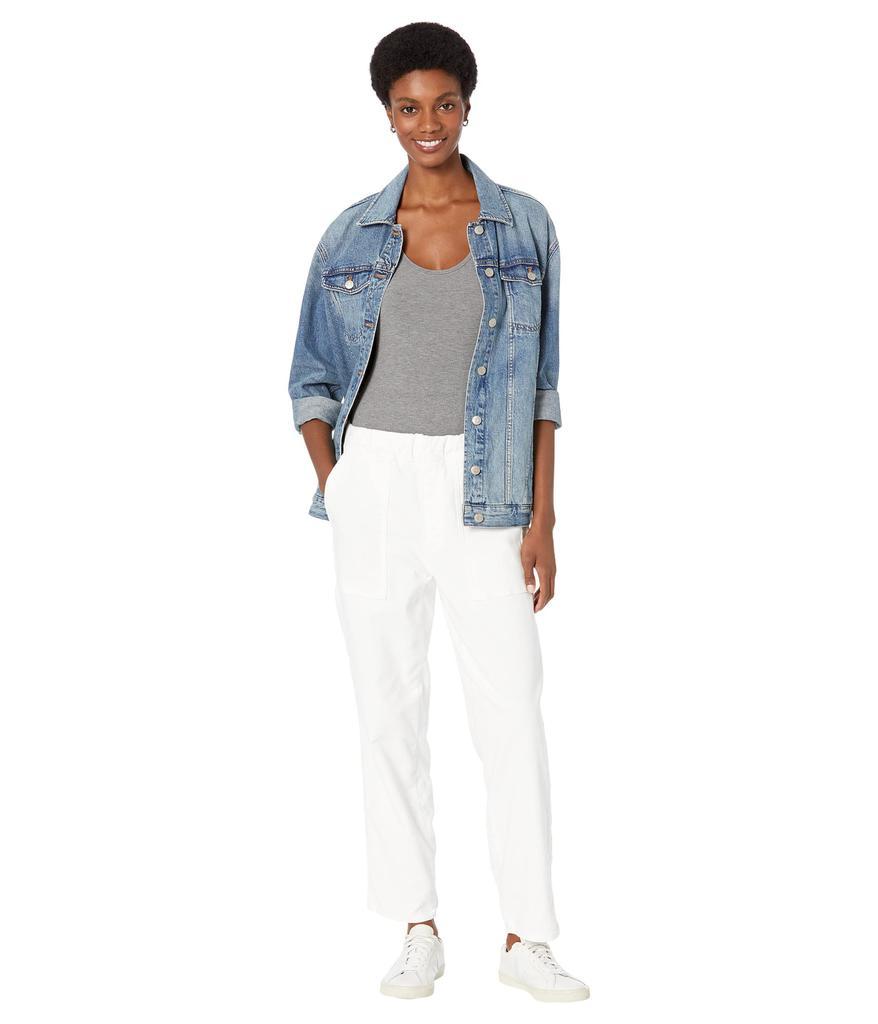 商品Madewell|Pull-On Relaxed Jeans in Tile White,价格¥443,第6张图片详细描述