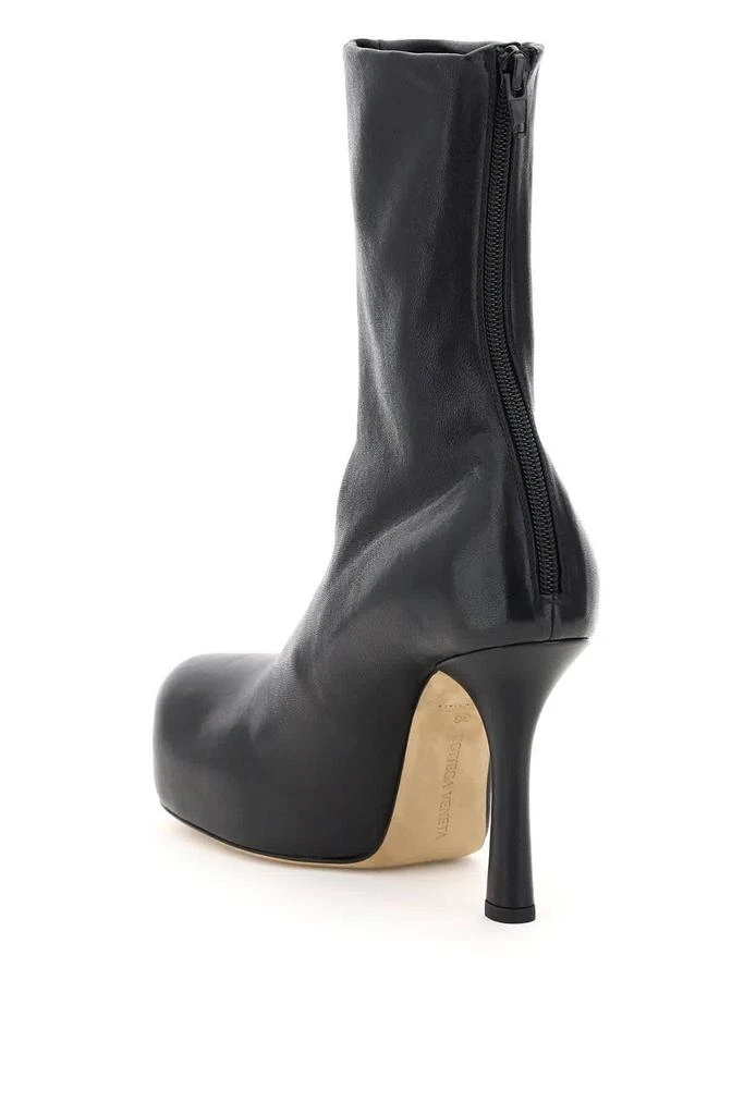 商品Bottega Veneta|Ladies Black Bold Stretch Nappa Square Toe Boots,价格¥2580,第3张图片详细描述