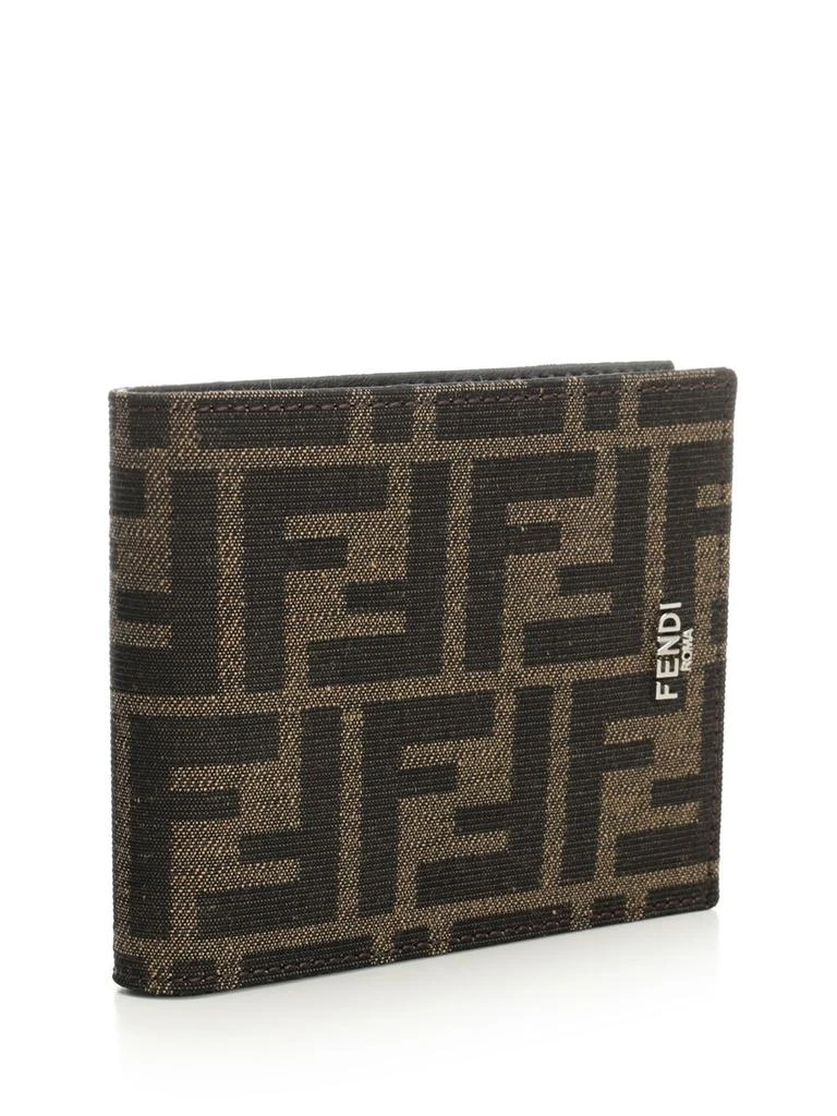 商品Fendi|Fendi Diagonal Wallet Wallets Brown,价格¥2846,第2张图片详细描述