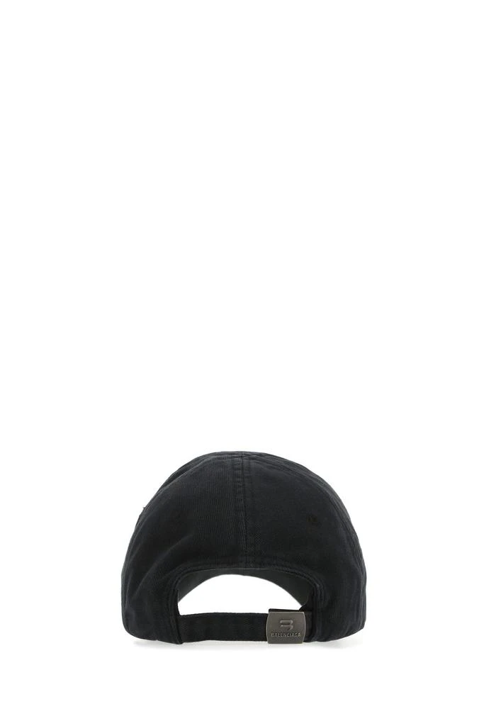 商品Balenciaga|Black denim baseball cap,价格¥2918,第2张图片详细描述