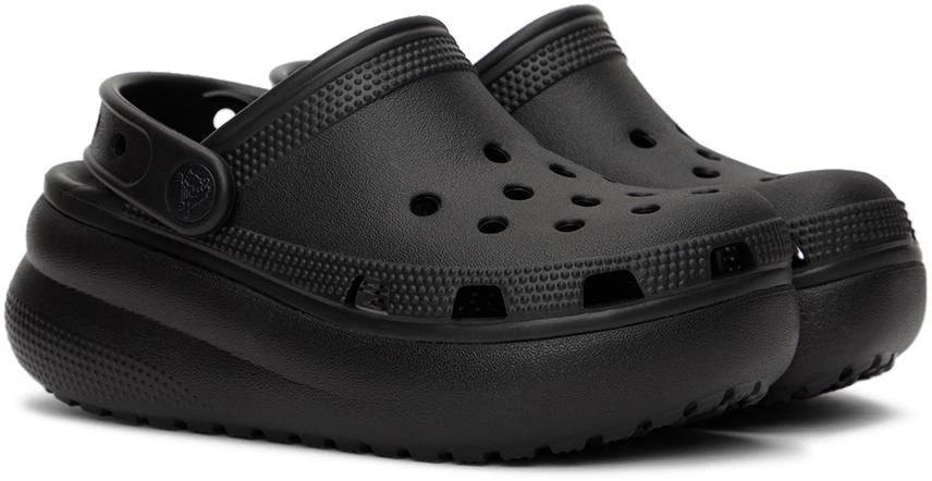 商品Crocs|Kids Black Cutie Crush Clogs,价格¥471,第4张图片详细描述