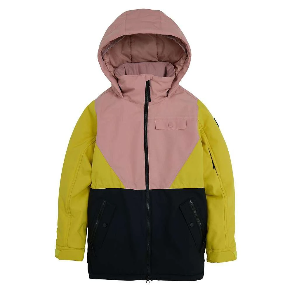 商品Burton|女童 Khione系列 连帽拼色夹克,价格¥1122,第1张图片