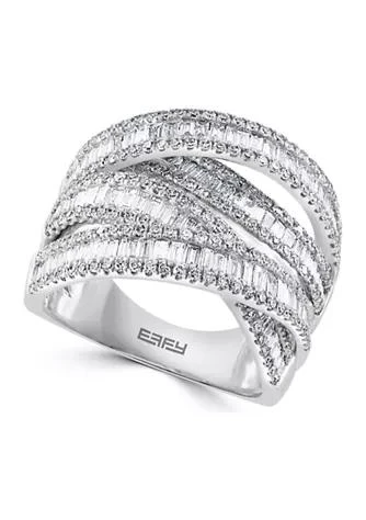 商品Effy|Diamond Ring In 14K White Gold,价格¥18523,第1张图片