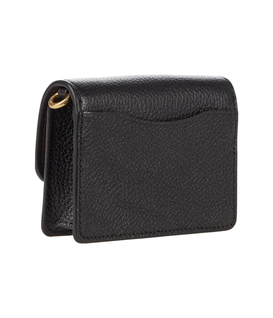 商品Coach|Refined Calf Leather Half Flap Card Case,价格¥702,第2张图片详细描述