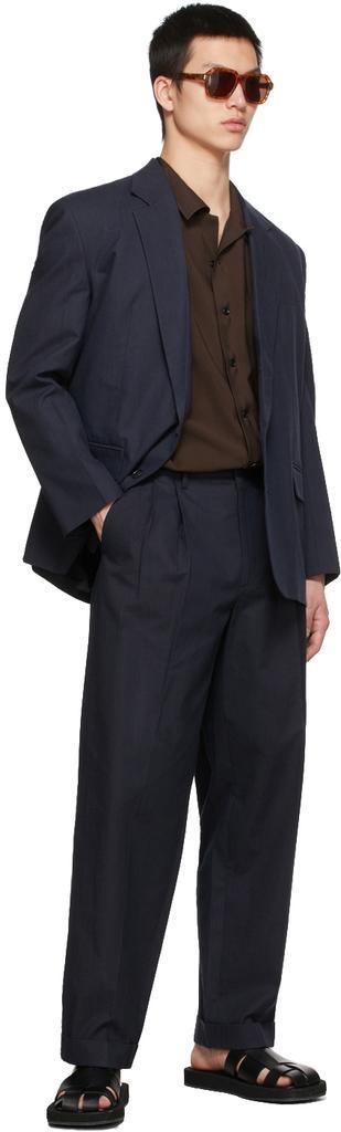 商品Recto|Navy Narciso Trousers,价格¥2341,第6张图片详细描述