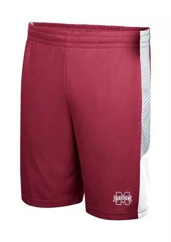 商品Colosseum Athletics|Athletics Ncaa Mississippi State Bulldogs Embroidered Shorts,价格¥105,第1张图片