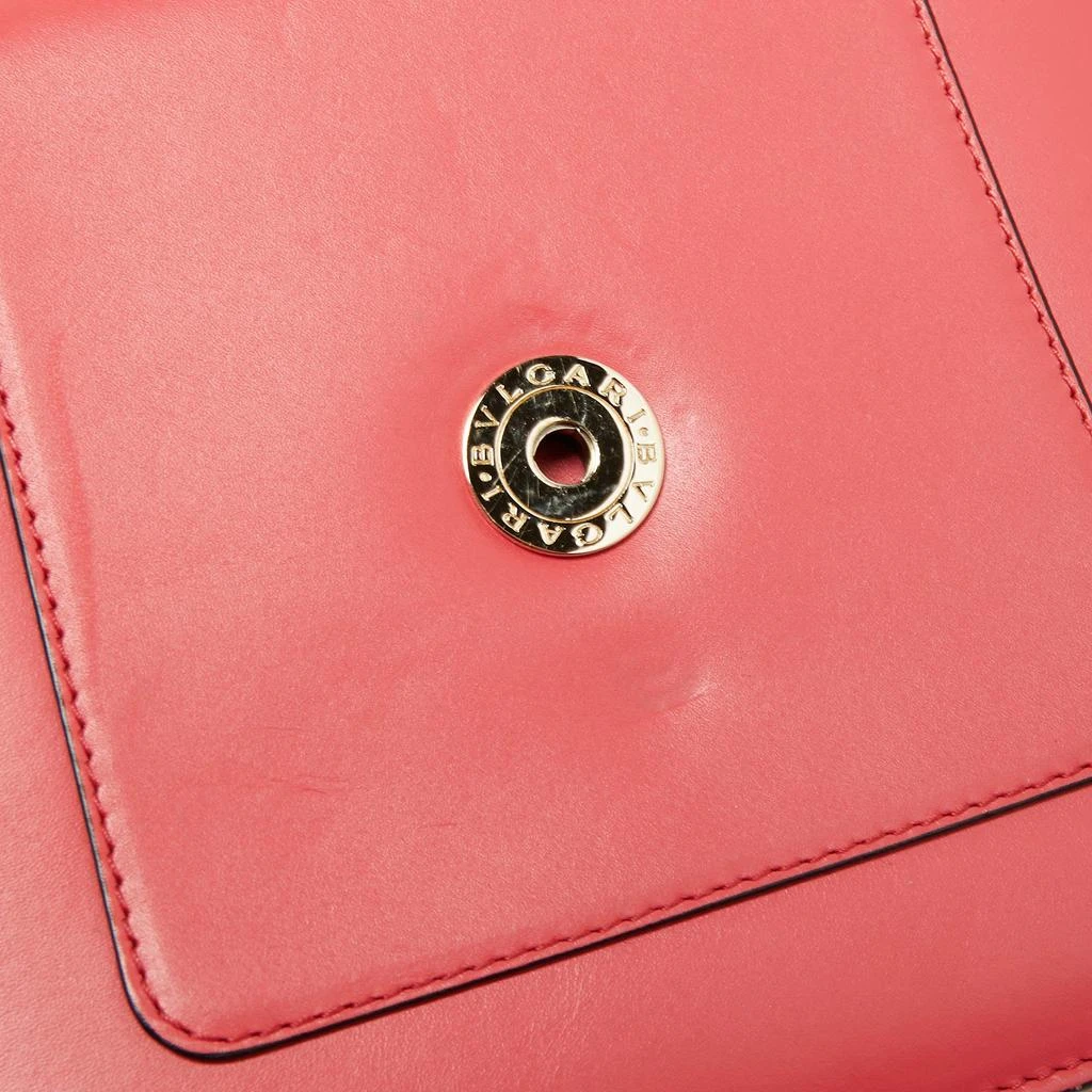 Bvlgari Pink Leather Serpenti Forever Flap Top Handle Bag 商品
