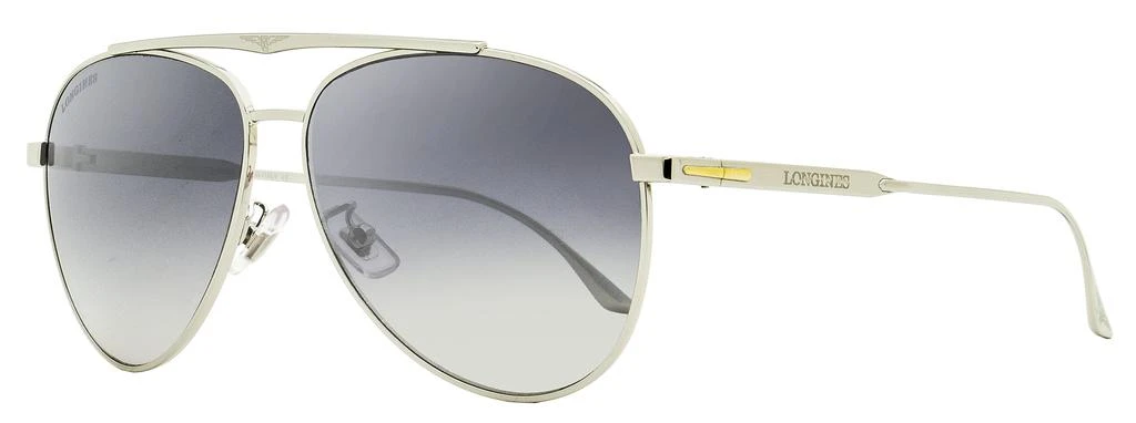 商品Longines|Longines Unisex Pilot Sunglasses LG0005-H 16C Palladium  59mm,价格¥1412,第1张图片