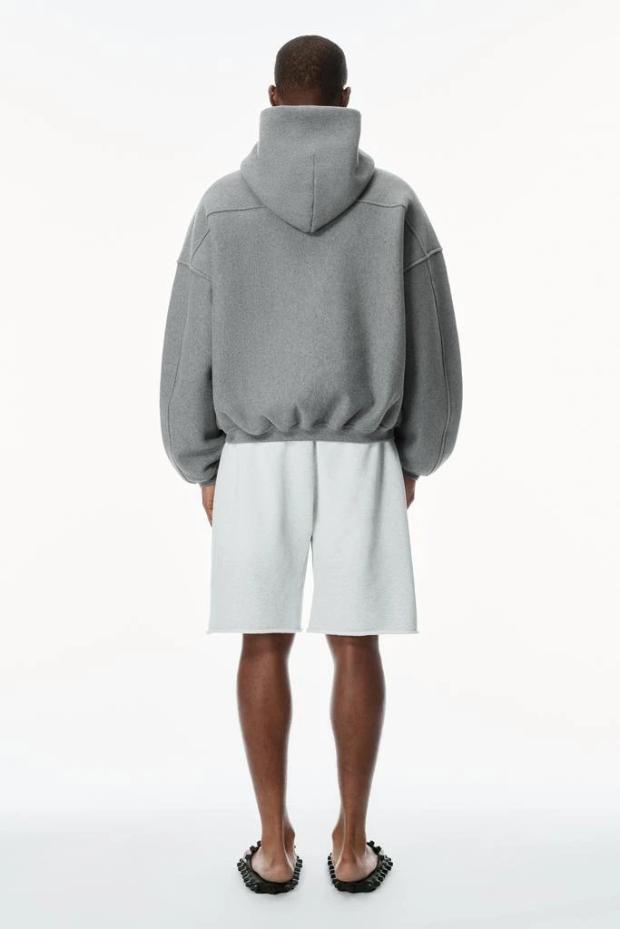 商品Alexander Wang|男士 星形拉链连帽衫，采用密集抓绒制成,价格¥3727,第4张图片详细描述