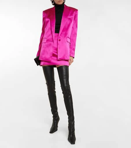 商品FRAME|Satin miniskirt,价格¥2238,第2张图片详细描述
