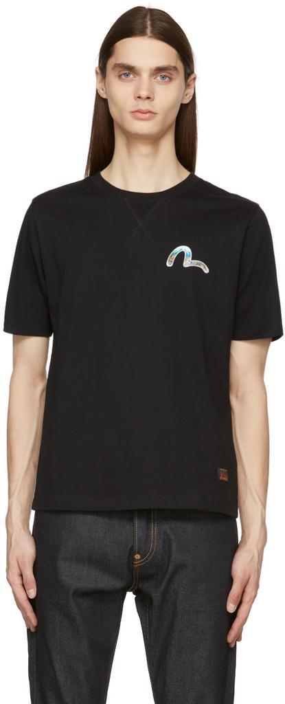 商品Evisu|Black Mt. Fuji Dragon Daicock T-Shirt,价格¥1186,第1张图片