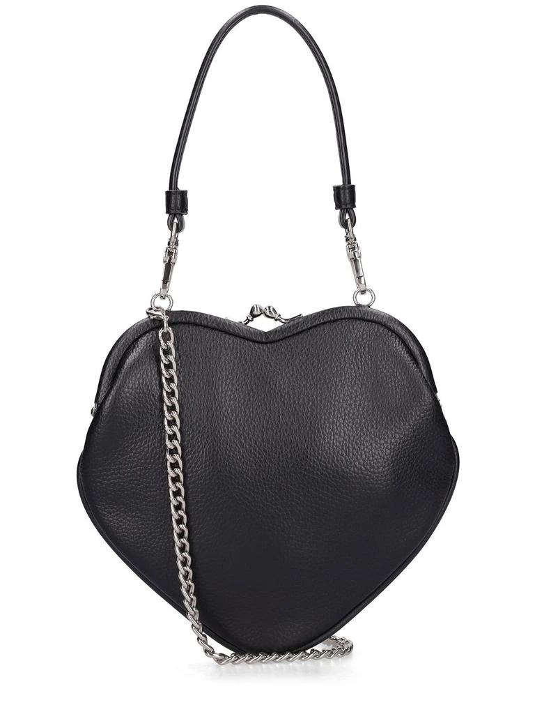 商品Vivienne Westwood|Belle Heart Frame Faux Leather Bag,价格¥2717,第4张图片详细描述