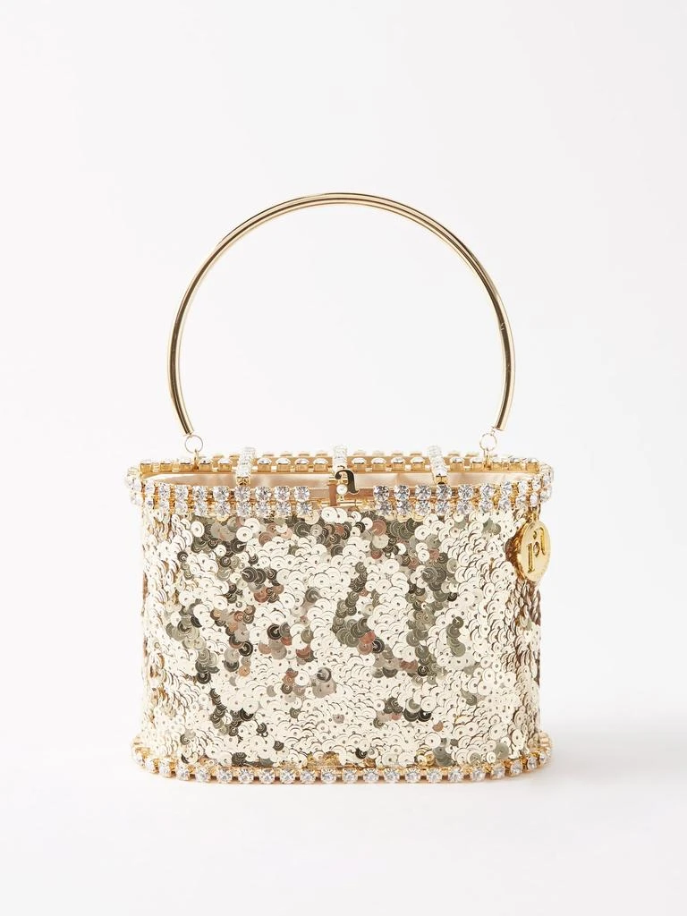 商品ROSANTICA|Holli Ballerina sequin-embellished handbag,价格¥5781,第1张图片