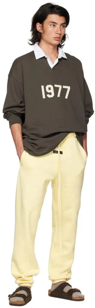 商品Essentials|Yellow Drawstring Lounge Pants,价格¥354,第4张图片详细描述