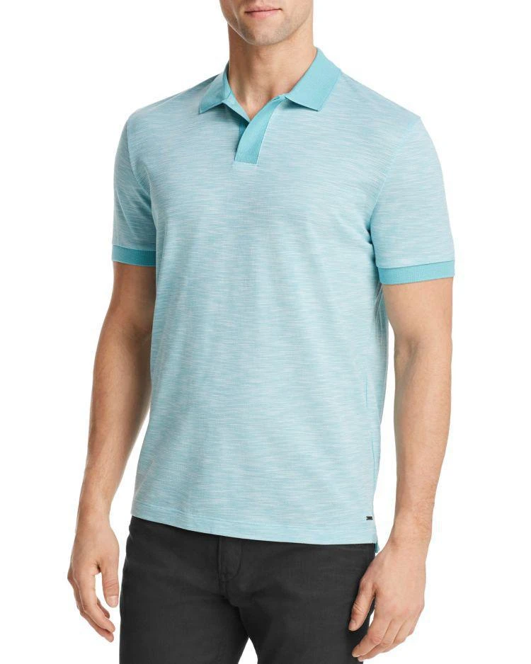商品Hugo Boss|Parlay Two-Tone Polo Shirt,价格¥466,第1张图片