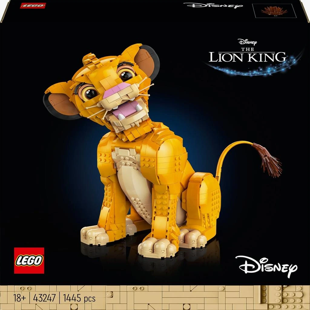 商品LEGO|LEGO | Disney Young Simba the Lion King Set for Adults 43247,价格¥1292,第2张图片详细描述