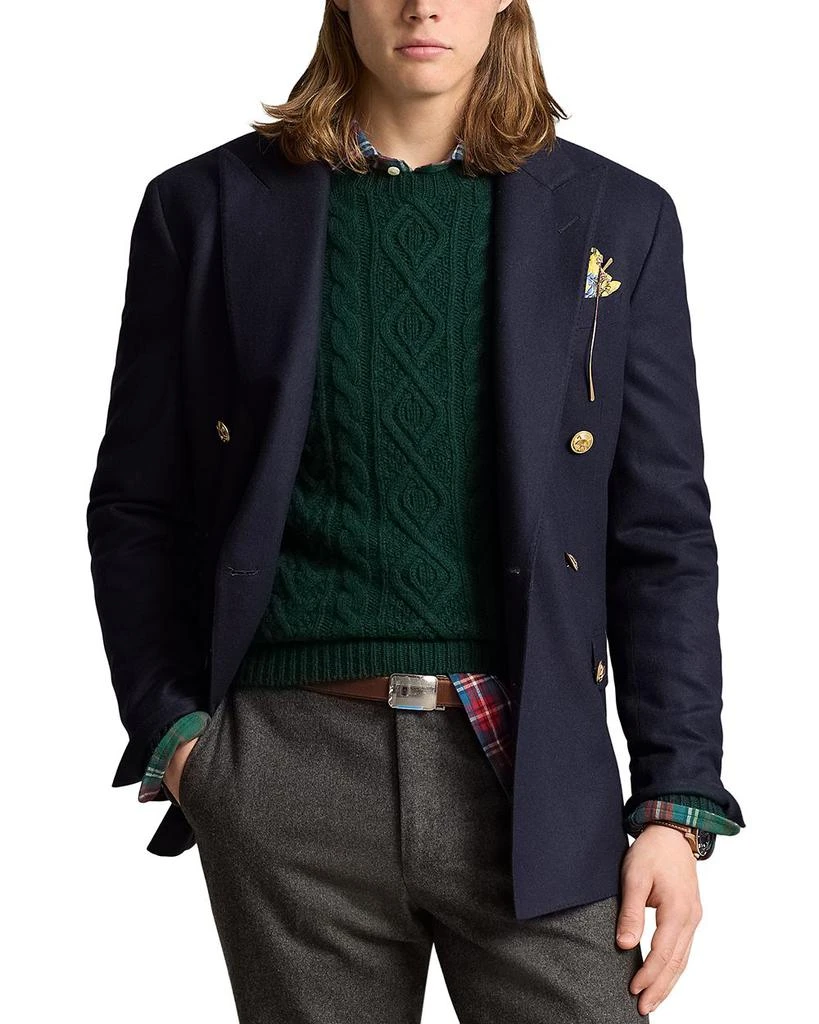 商品Ralph Lauren|Tailored Wool Flannel Blazer,价格¥5838,第1张图片