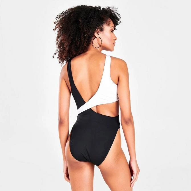 Women's Nike Color Block Crossover One-Piece Swimsuit 商品