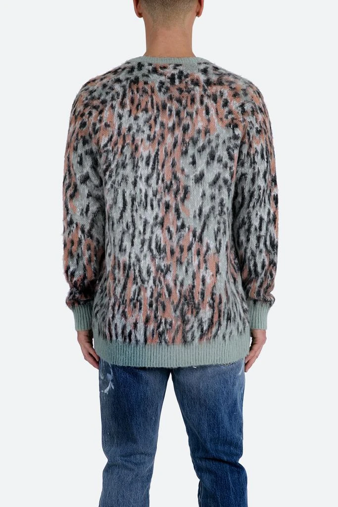 商品MNML|Leopard Cardigan Sweater - Multi,价格¥213,第4张图片详细描述