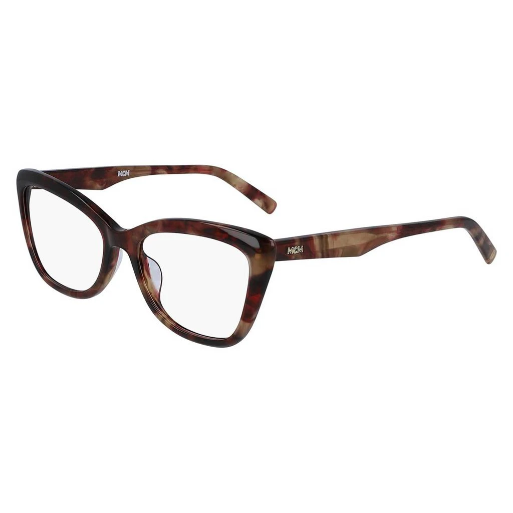 商品MCM|MCM Women's Eyeglasses - Red Havana Cat-Eye Acetate Full-Rim Frame | MCM2708 636,价格¥239,第1张图片