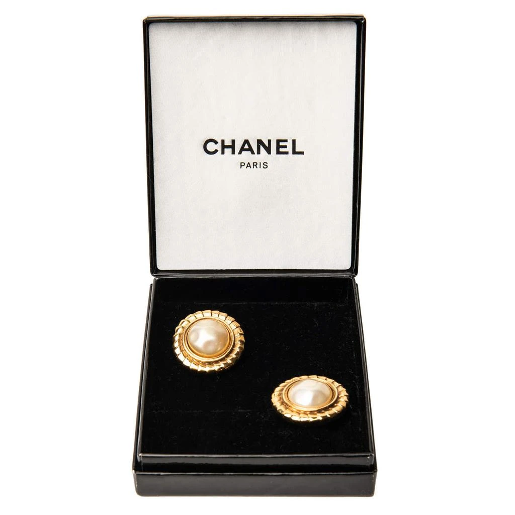 商品[二手商品] Chanel|Chanel Pearls Earrings,价格¥5348,第3张图片详细描述