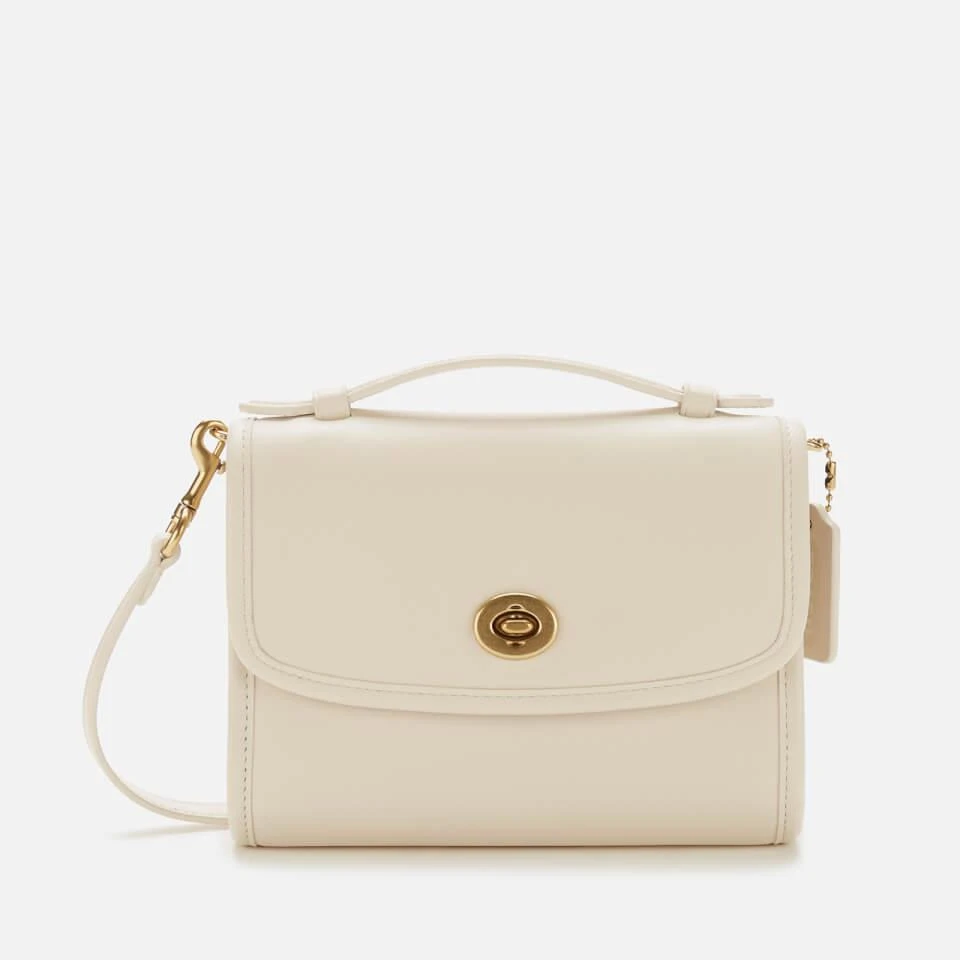 商品Coach|Coach Women's Kip Turnlock Cross Body Bag - Chalk,价格¥2026-¥2476,第1张图片